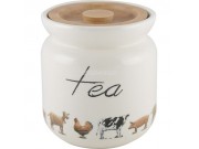 Farmers Market Storage Jar Tea